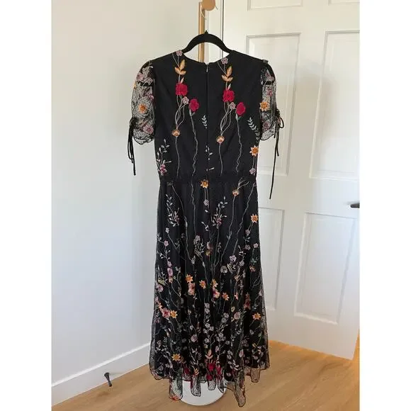 ml monique lhuillier floral embroidered mesh dress ML Monique Lhuillier Floral Embroidered Mesh Dress is available for  purchase on au PAY Market - Imported Goods Online Store Co.Ltd. | au PAY  Market